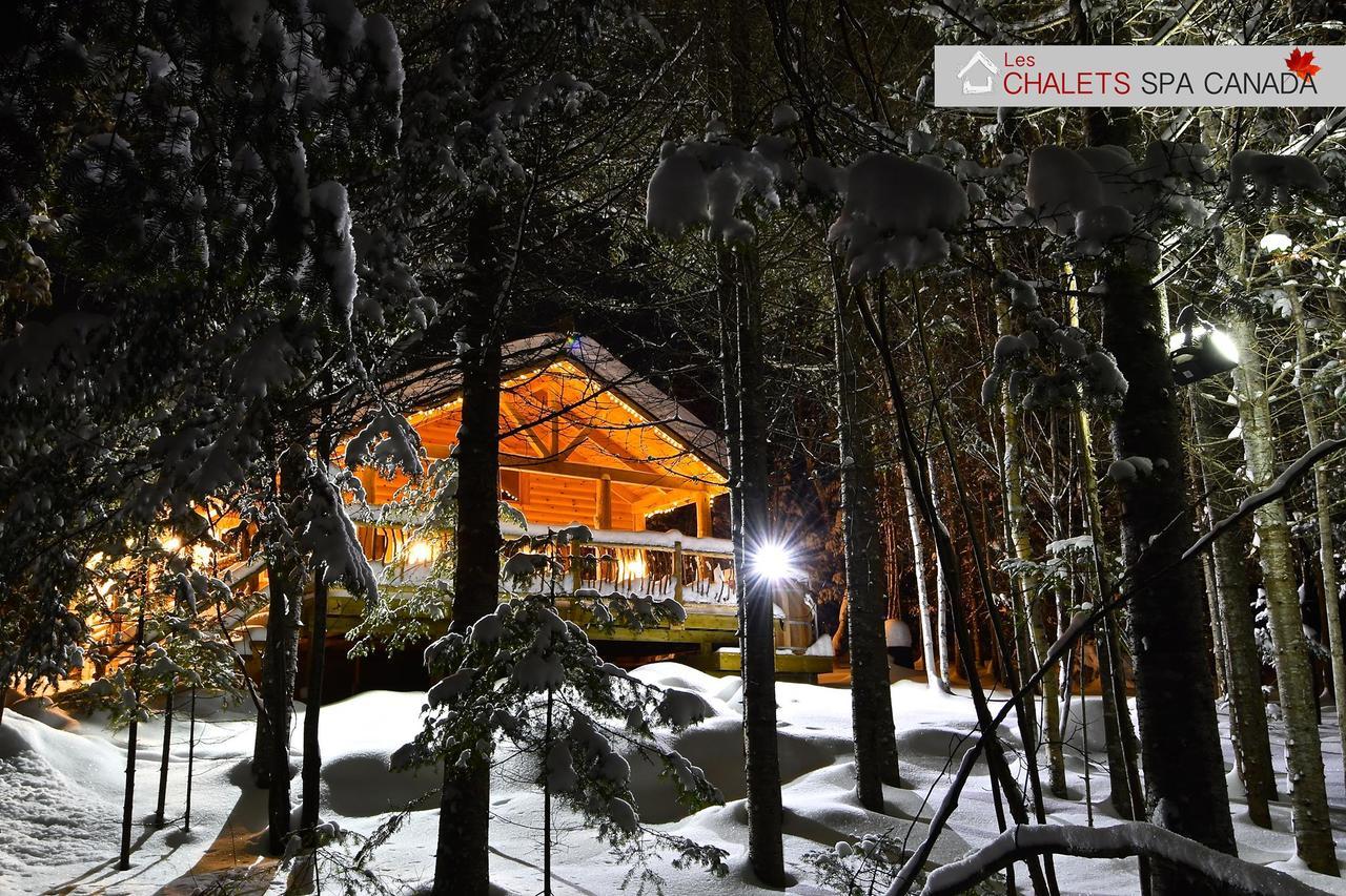 Le Bivouac - Les Chalets Spa Canada La Malbaie Bagian luar foto