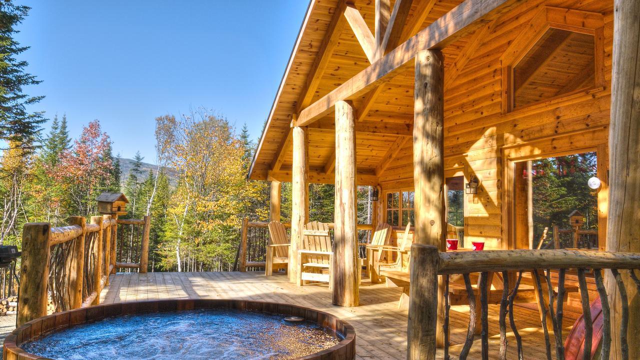 Le Bivouac - Les Chalets Spa Canada La Malbaie Bagian luar foto