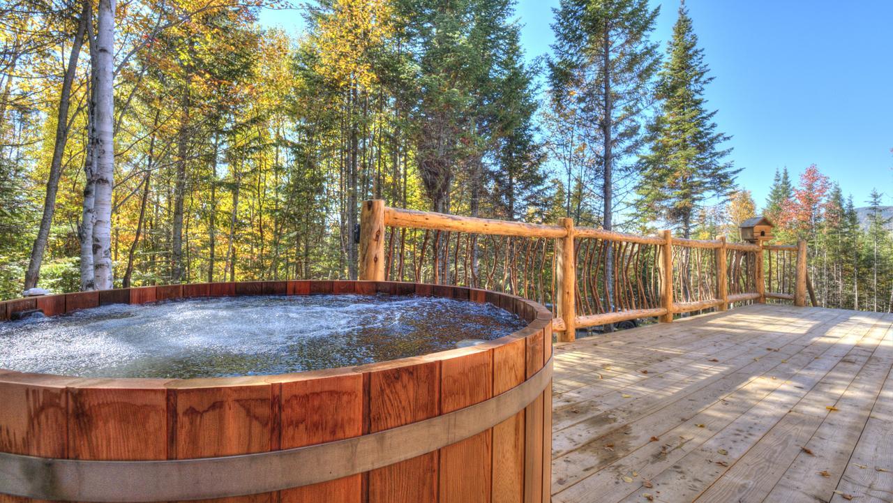 Le Bivouac - Les Chalets Spa Canada La Malbaie Bagian luar foto